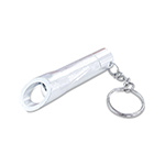 Pop Light Bottle Opener Keychain-Logo